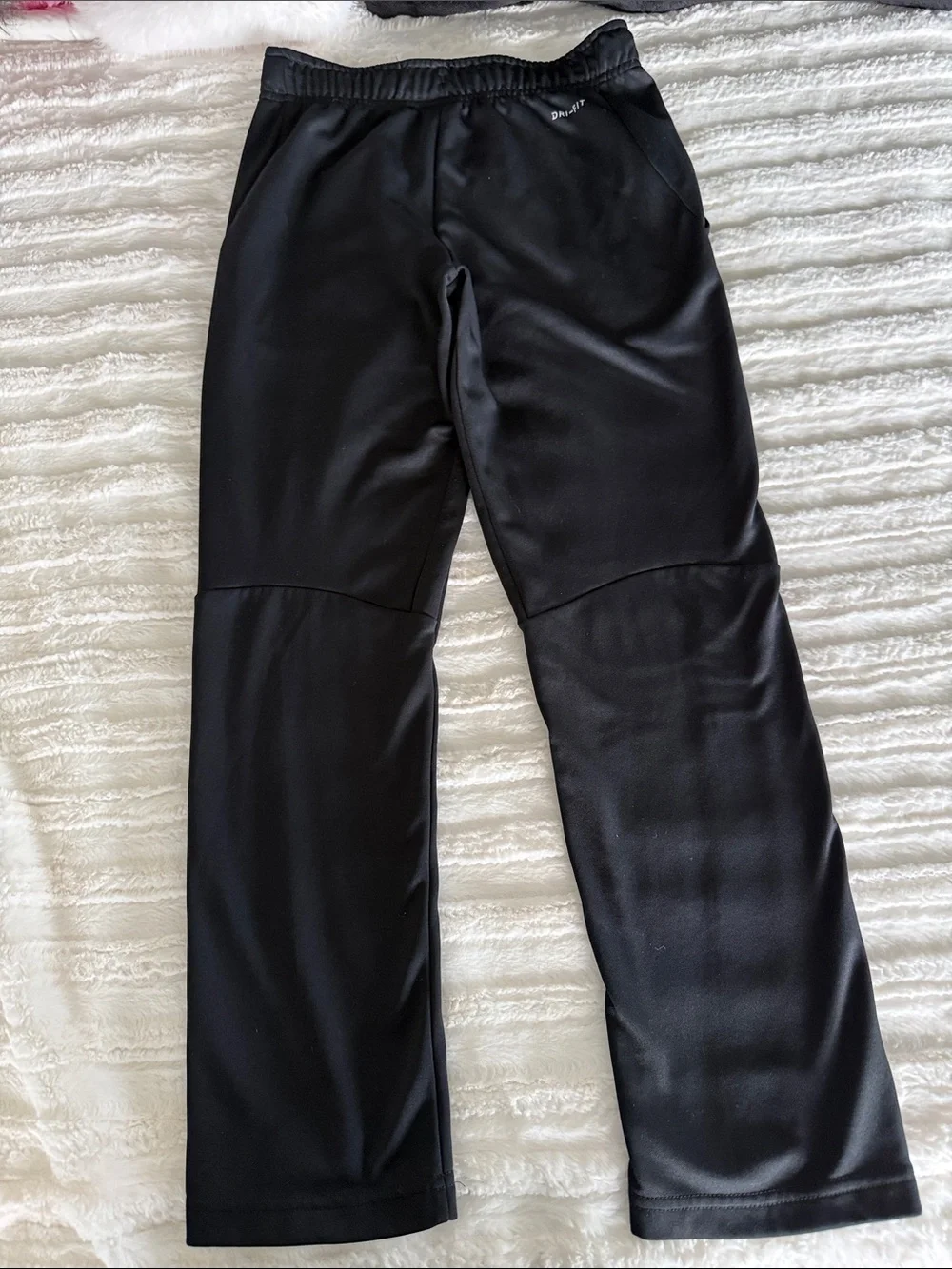 Nike Black Kids' Jogger Pants with Reflective Swoosh